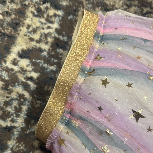 Gold Starry Tulle Skirt - Picture 4 of 5